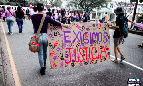 Así fue la movilización de mujeres del Meta para rechazar la violencia