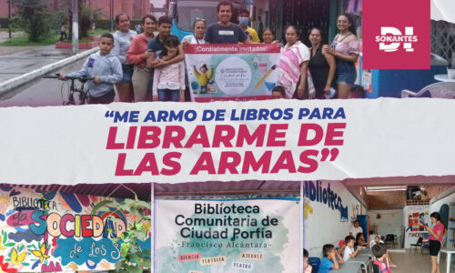 “Me armo de libros para librarme de las armas”